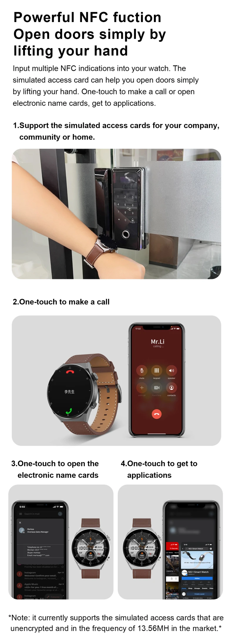 DT3 Pro Max Men Smart Watch 1.45 Inch Big Round Screen 412*412 NFC BT Call Heart Rate ECG Smart Watch Wireless Charging Smartwatch (13).jpg