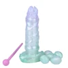 YC-PDS2181-ZTOR mixed color toy + 5 silicone eggs +stick