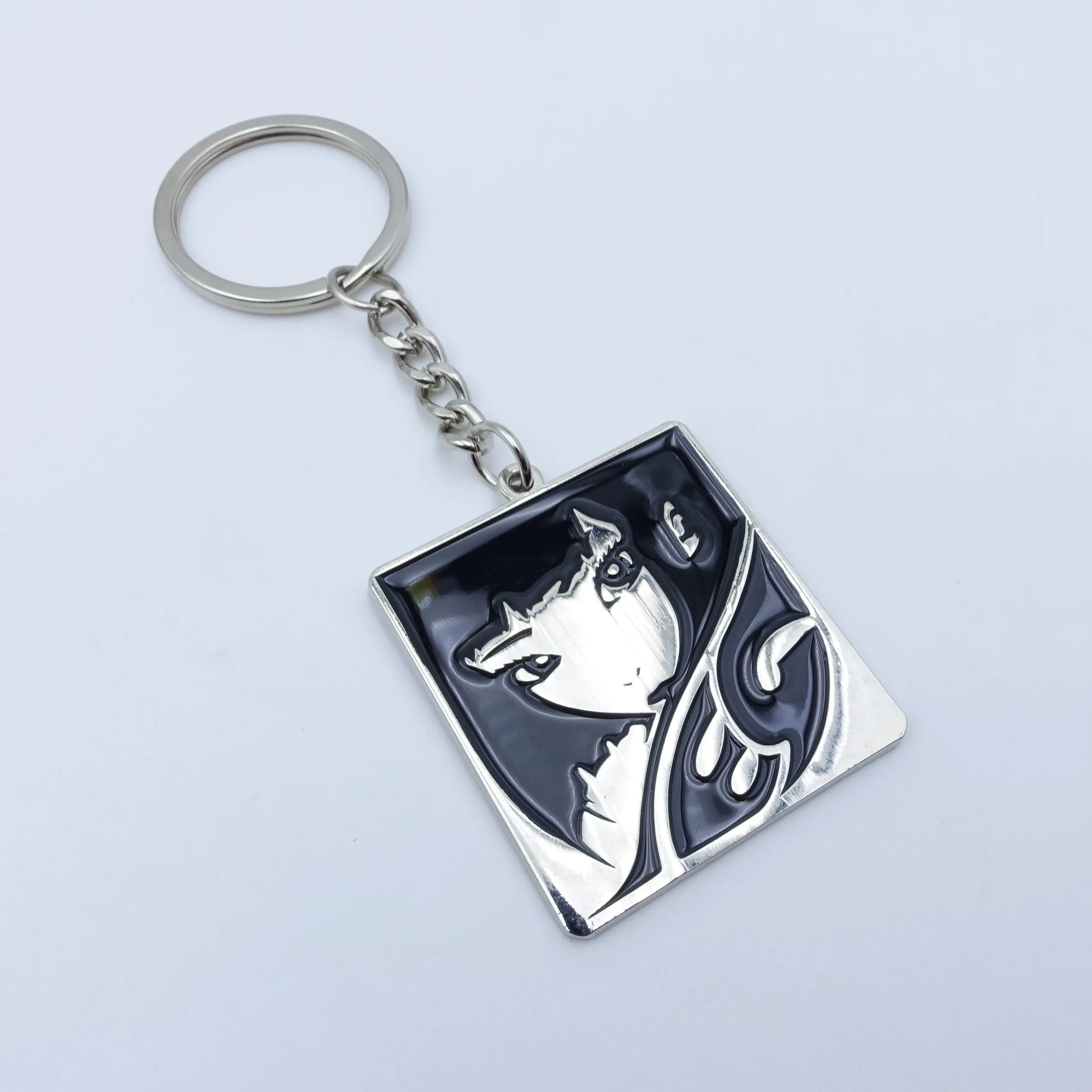 Custom 3d Anime Figure Keychain 3d Anime Metal Keychains Strap Japanese Manga Enamel Keychain Wholesale