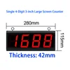 4-Digit 3" Large Display with Remote
