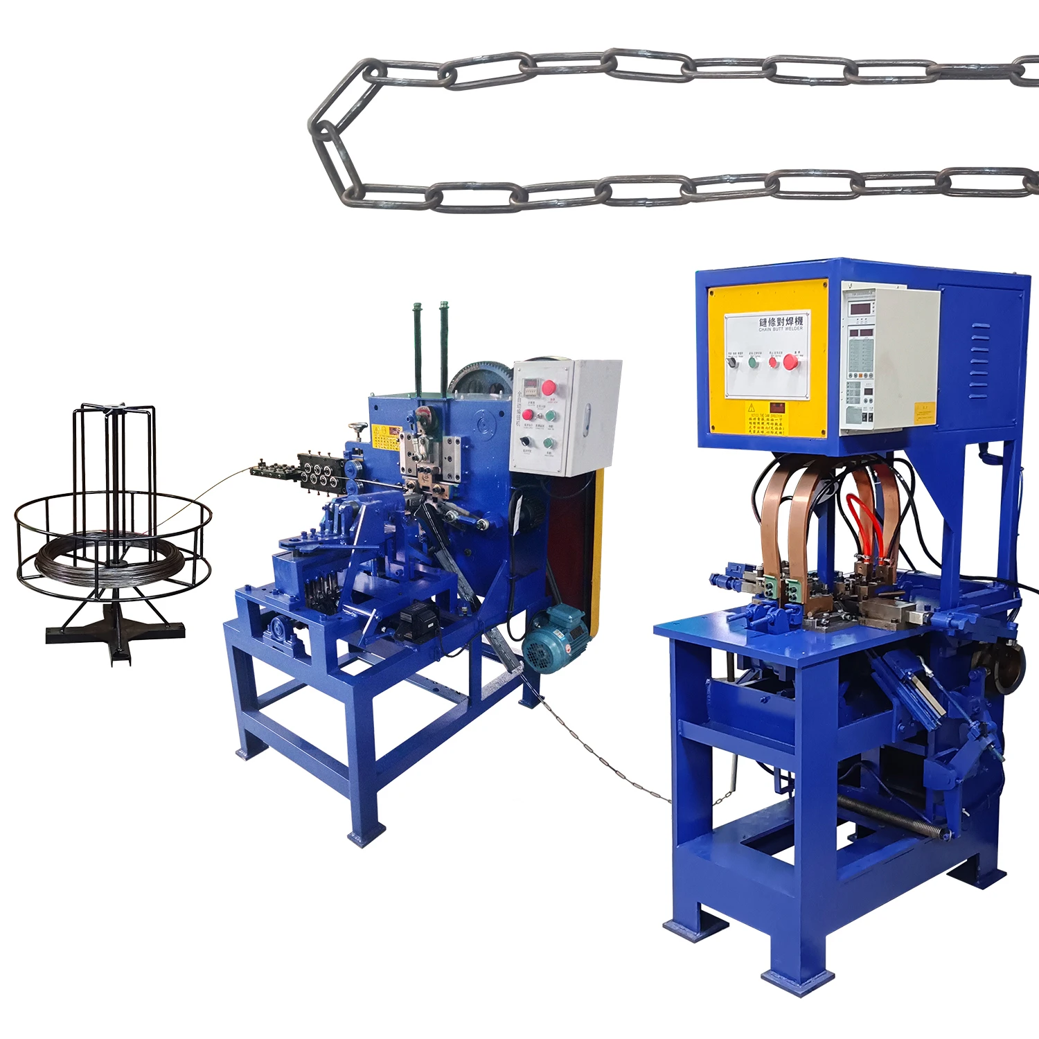 High Efficiency Chain Making Machine - Automatic Control