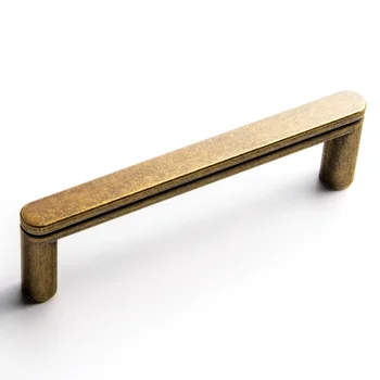 High Quality Zinc Alloy Furniture Hardware Pulls Whole Sale Price Cabinet Handles Bedroom Drawer Knobs for Kitchen Dresser Usage