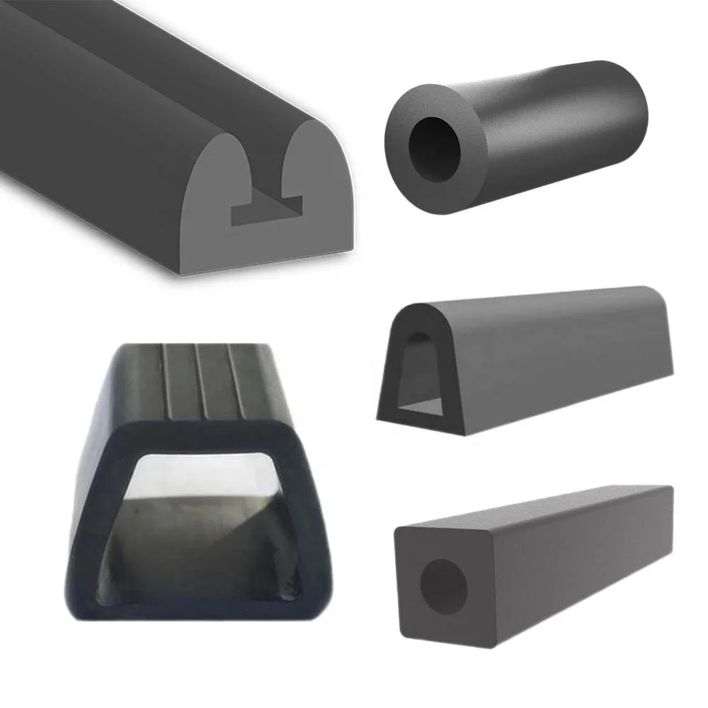 Extruded Dock Fender EPDM B/c/w Shape Rubber Fenders Cylindrical Rubber Fender