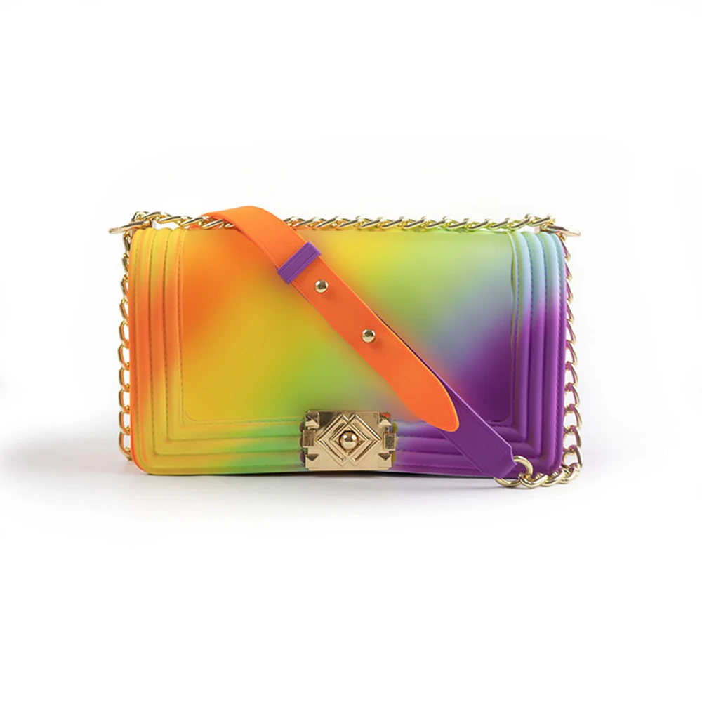 Fashion Rainbow Jelly Bag Colorful Pillow Bag Mini Vietnam | Ubuy