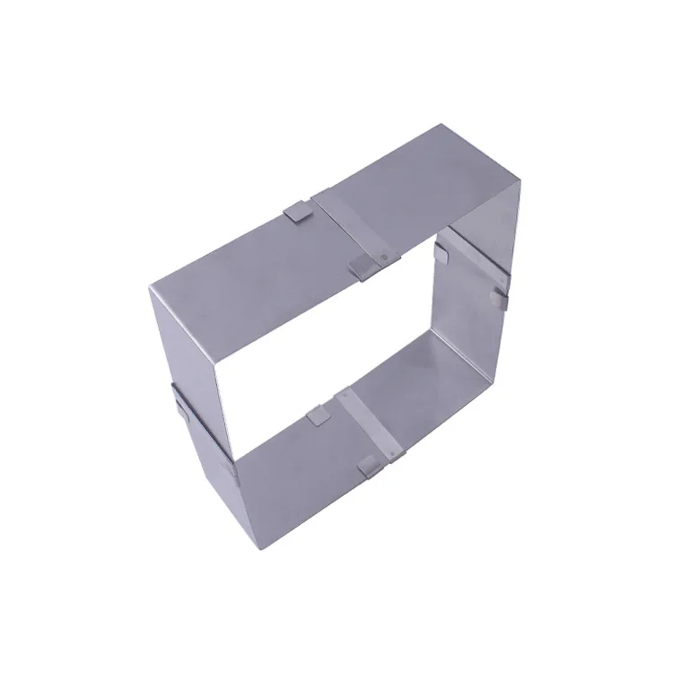 Mousse Cake Moulds  Square Mousse Ring Tiramisu Cheesecake Ring Adjustable Mousse Ring