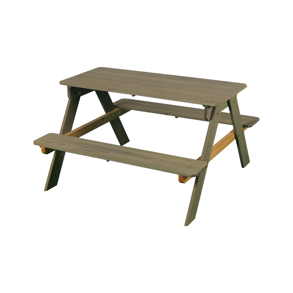 Factory Sale Wood Outdoor Picnic Table Wooden Camping Table Wood Picnic