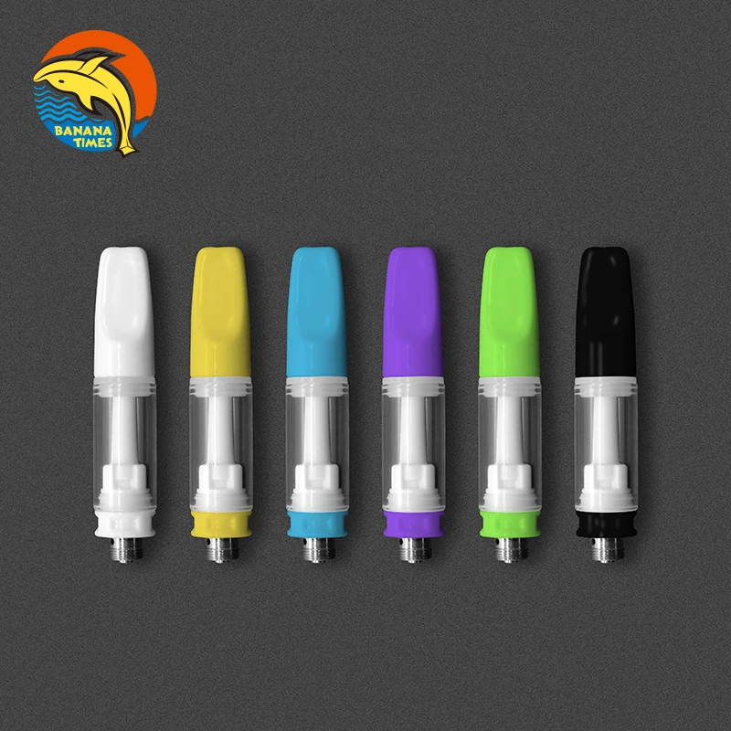 China manufacturer cbd oil cartridge ceramic 1ml empty cbd vape pen cartridge for thick oil