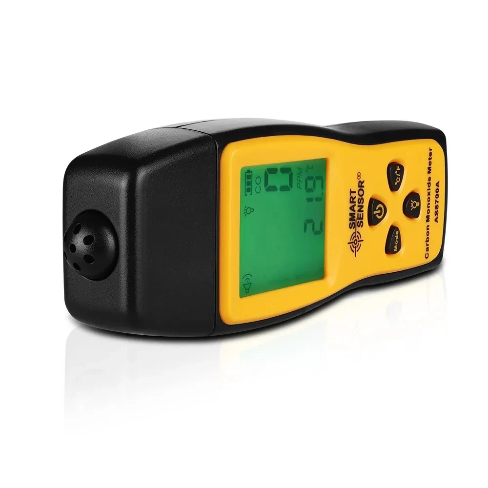 Monitor-slimme Sensor Handheld Koolmonoxidemeter Hoge Precisie Koolmonoxide Gastester