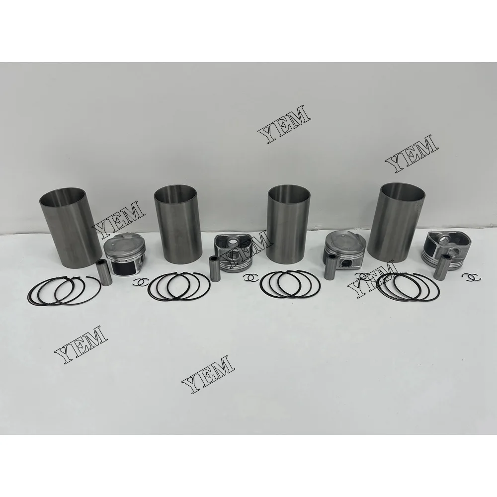 China Wholesale Cylinder Engine Liner Kit With Pistons Ring Set Cylinder Liner For Toyota 1AZ