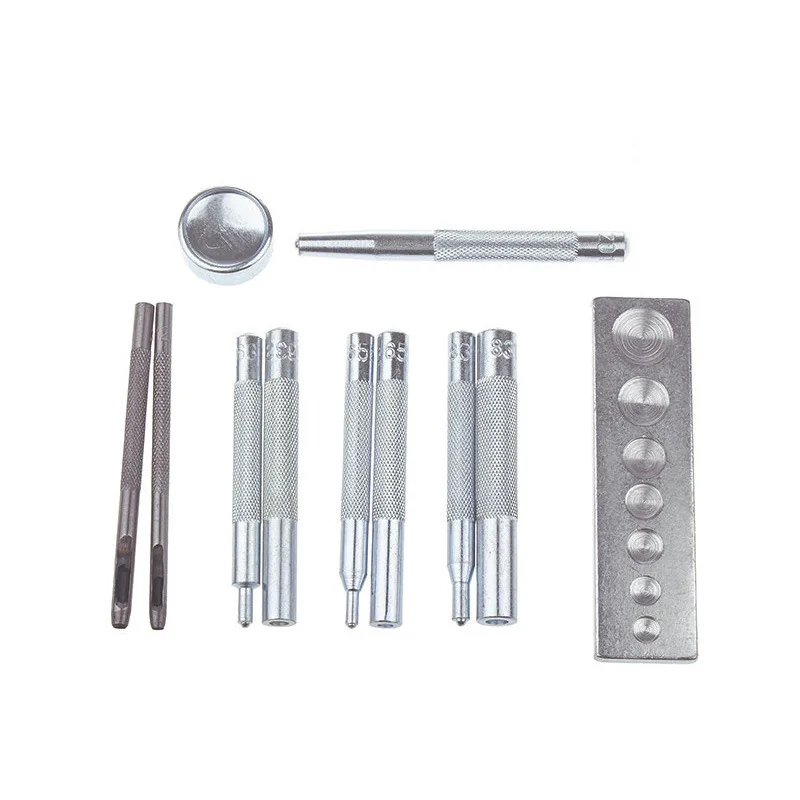 Set Snap Rivet Setting Tool 831 633 655 201 Metal Hole Punch