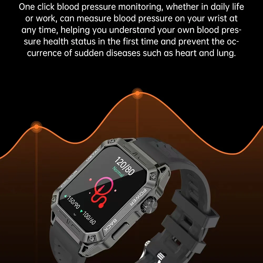 Ips Color Screen Full Touch Screen GA33 Sports Smart Watch Android Iso Compatible Outdoor Multi Sport Mode Smart Watch