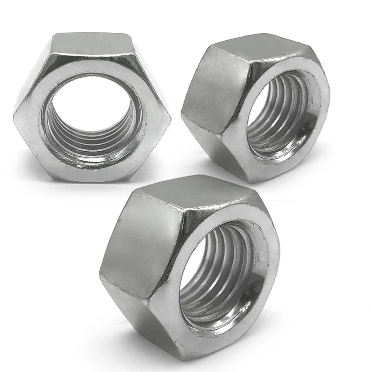 China high quality polished Hex Nut M16 stainless steel 304 316 DIN934 Hex Head Nut