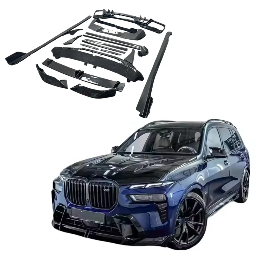 LD Style Carbon Fiber Body Kit For BMW X7 07 Upgrade LD Style Design Front Side Rear