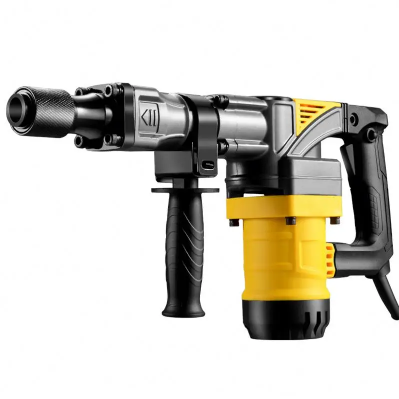 TEBAK Electric Pick Powerfull Rock Hammer Breaker Drills Breaker Hammer Engineering Demolition Hammer Breaker Electric Pick