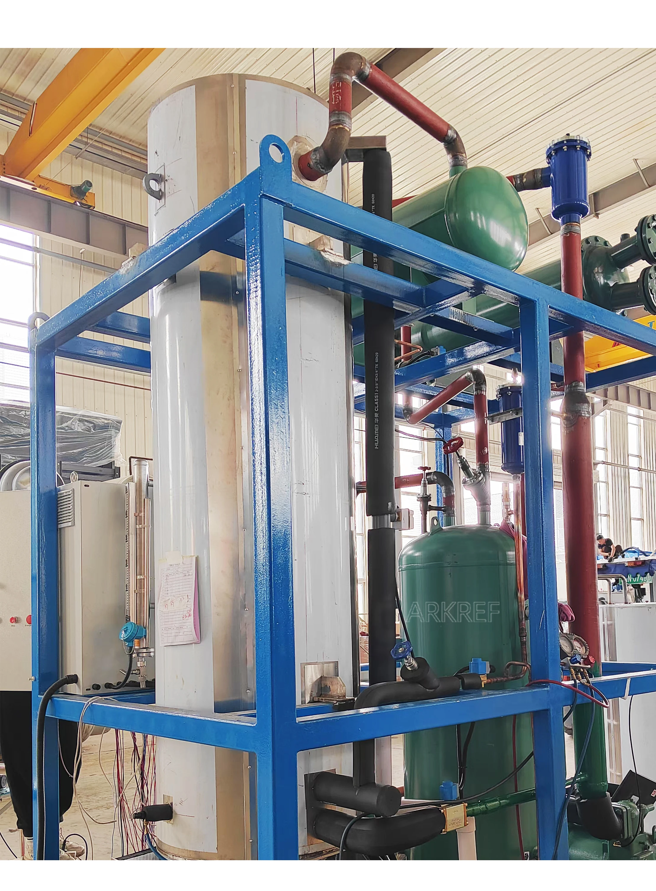 Arkref Commercial Industrial Ice Making Machine  Equipment 5t 8t 10t 15t 20t 25t 30t 40t Per Day Tube Ice Machine