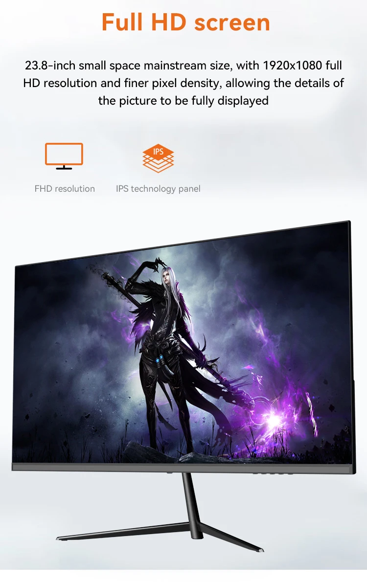 27 Inch 2K IPS Gaming Monitor with 2560x1440 Resolution 75Hz/165Hz ...