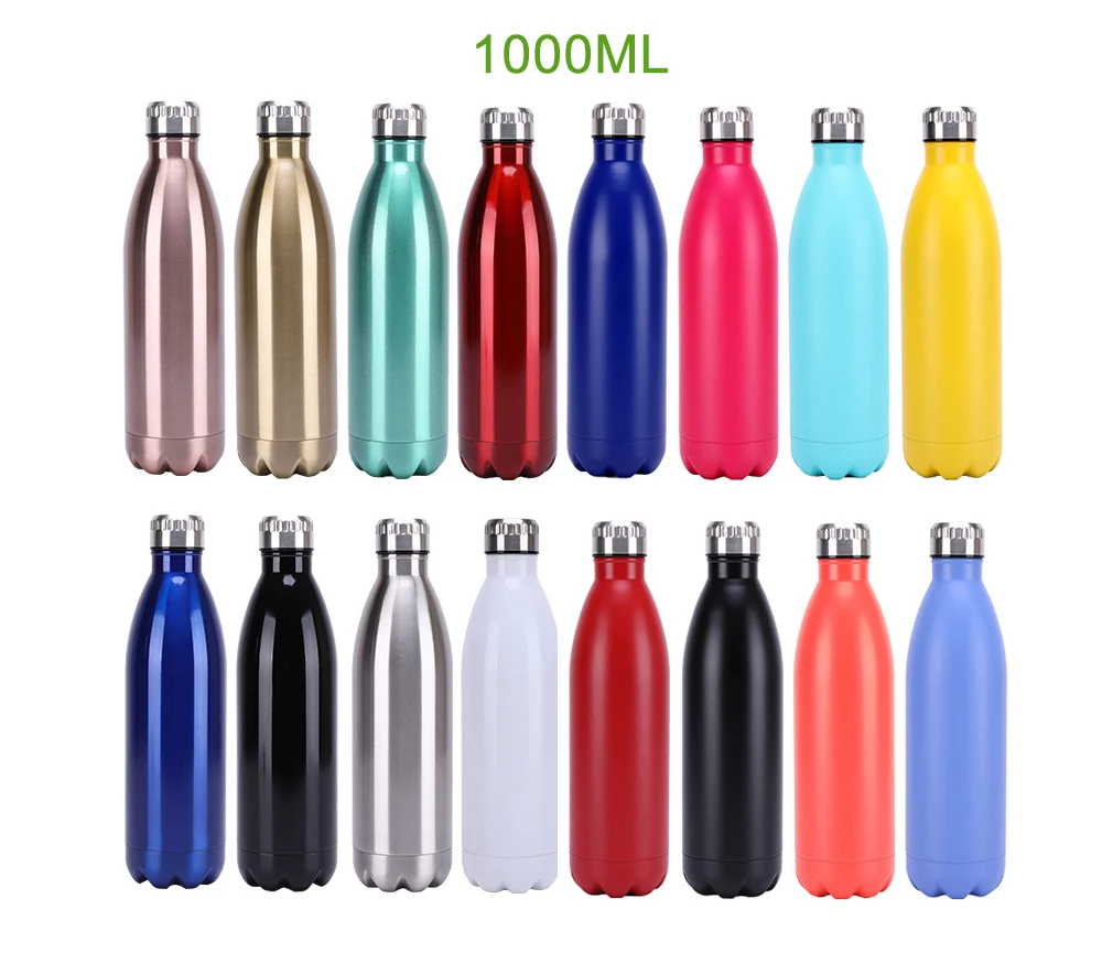 Double Wall Vacuum Insulated High Quality Drinking Bottle Stainless ...