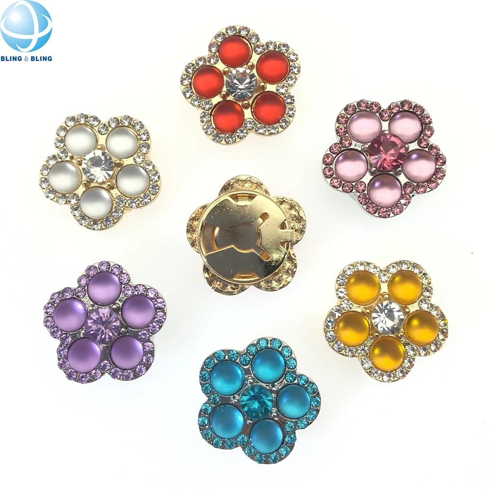 Set di 30 bottoni con perle senza cuciture, per vestiti, spille con
