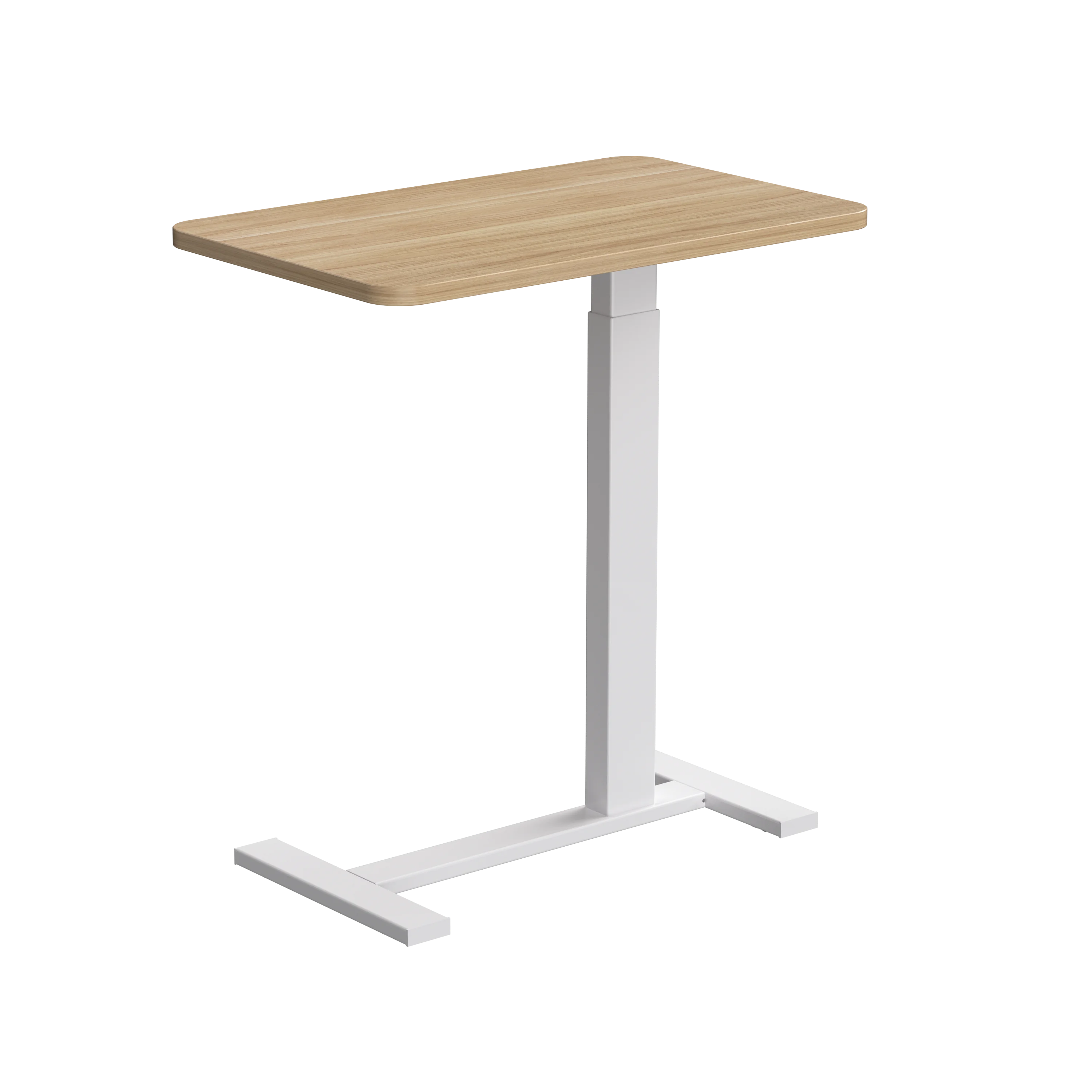 Adjustable Hospital Dinner Table Medical Gas-Spring Folding Overbed Table  Gaming Stand Desk