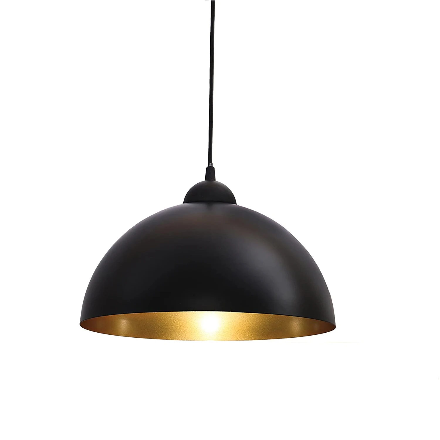 Vintage Style Industrial Black Lamp Shade Pendant Ceiling LED Light E27 For Shop 