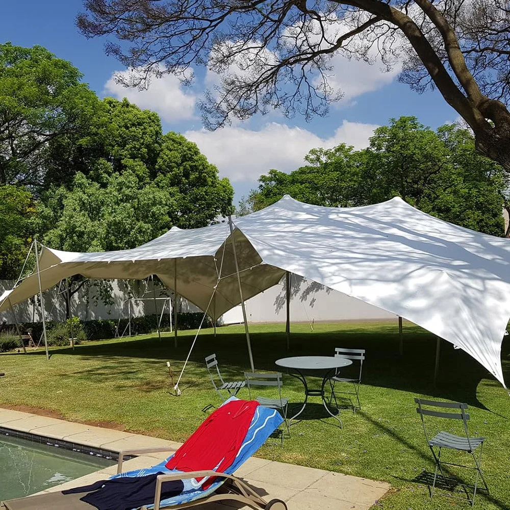 Outdoor Large Waterproof Canvas Events Wedding Party Strech Tent