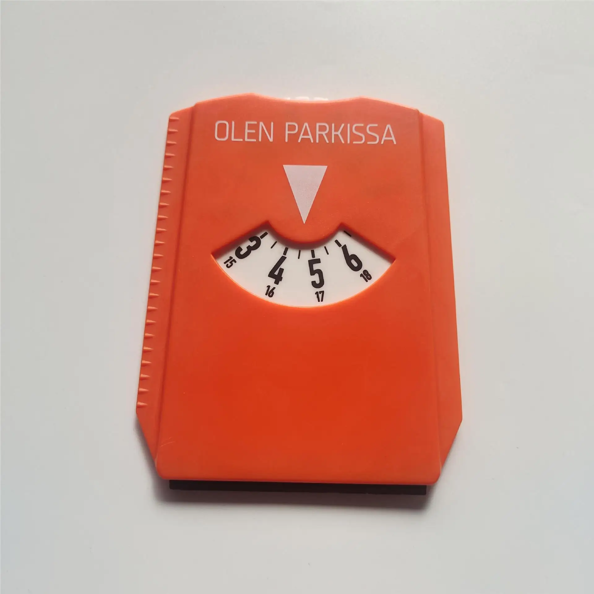 Plastic Parking Time Tools - Timer Clock & Ice Scraper