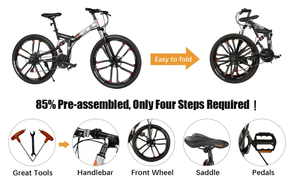 eternal folding bike