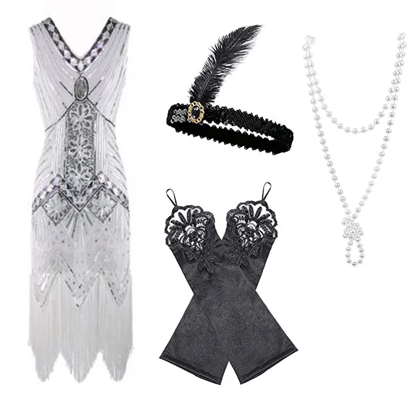custom flapper dress