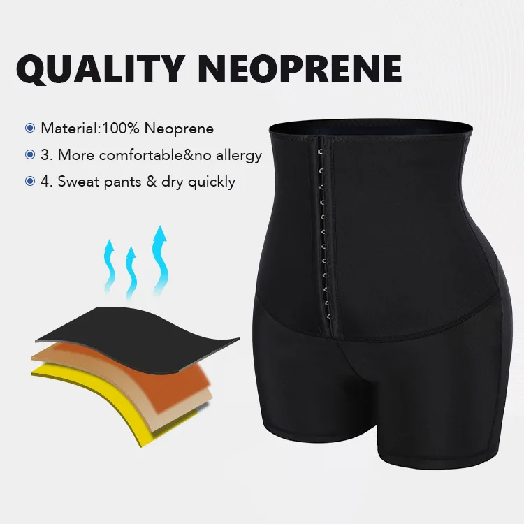 Oem Odm Fat Burning Women Fitness Wear Compression Tight Slim Waist Trimmer High Waist Yoga Pants Waist Trainer Corset Leggings factory