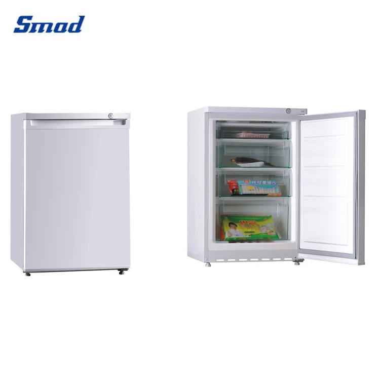 182L Small Single Solid Door Upright Vertical Freezer with Drawers - China  Vertical Freezer and Upright Freezer price