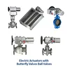 Electric Actuators with Butterfly Valves Ball Valves