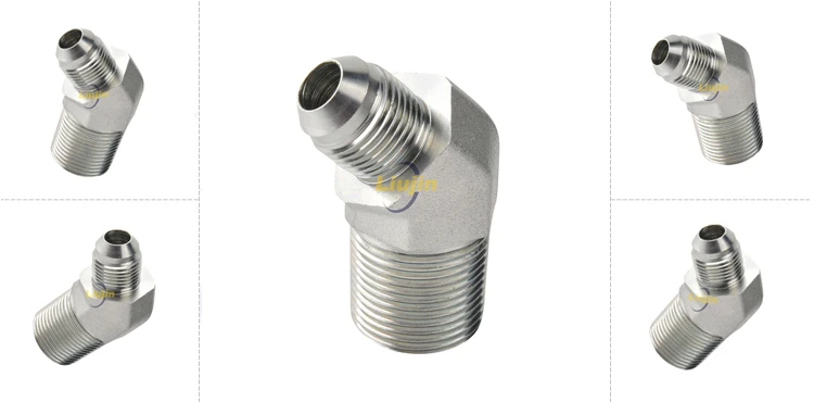 Professional manufacture custom hydraulic adapters hydraulic head fittings