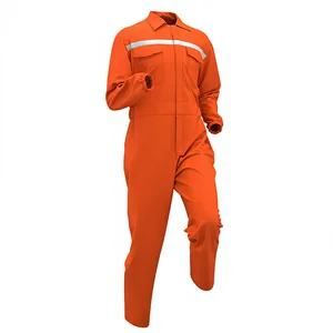 Spring Autumn Men's Work Coverall Moisture Wicking Polyester Wear-resistant Dirty-resistant Shipyard Workshop Building Labor