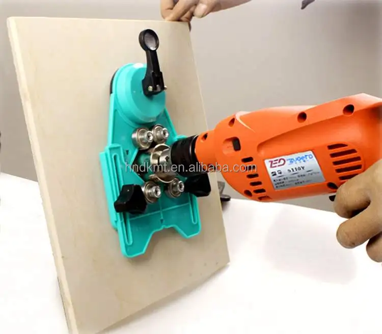 Guida Per Forare Piastrelle E Vetro - Localizzatore Fori Regolabile Con Ventosa - Foto 8