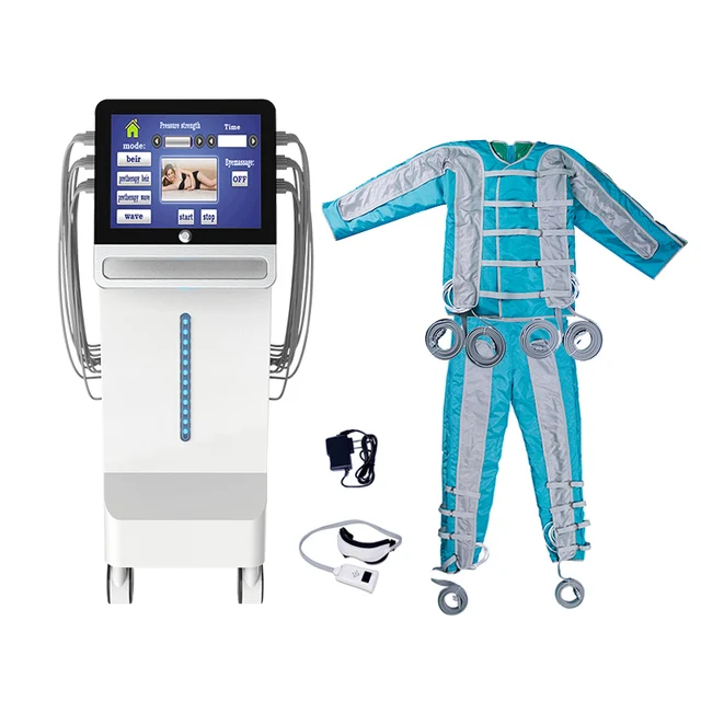 3 In 1 Far Infrared Ems Therapy Presoterapia Machine Aesthetic Medicine Pressotherapy Lymphatic Drainage Suit