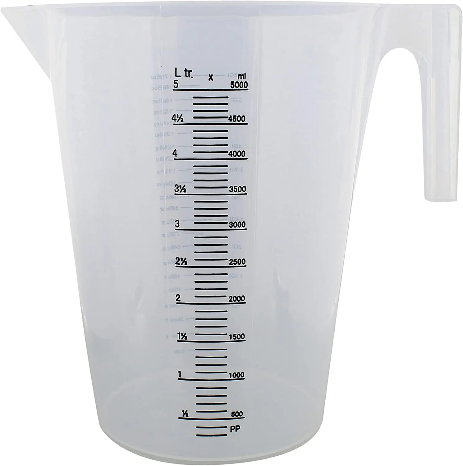 5 Liter Plastic Bucket For Painters,5000ml 3000ml,2000ml Large ...