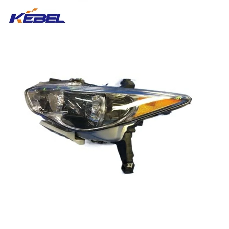 KEBEL Yüksek Kaliteli Far Takımı 26061-3JA0A OEM 26060-3JA0A Sarı Plakalı Far Infiniti JX35 2013 2014 2015 için