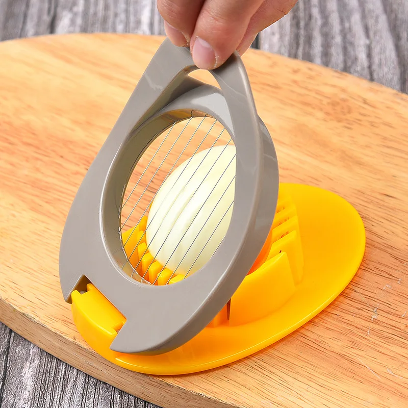 Egg Slicer for Hard Boiled Eggs Sturdy Cutter Tool ABS Body with