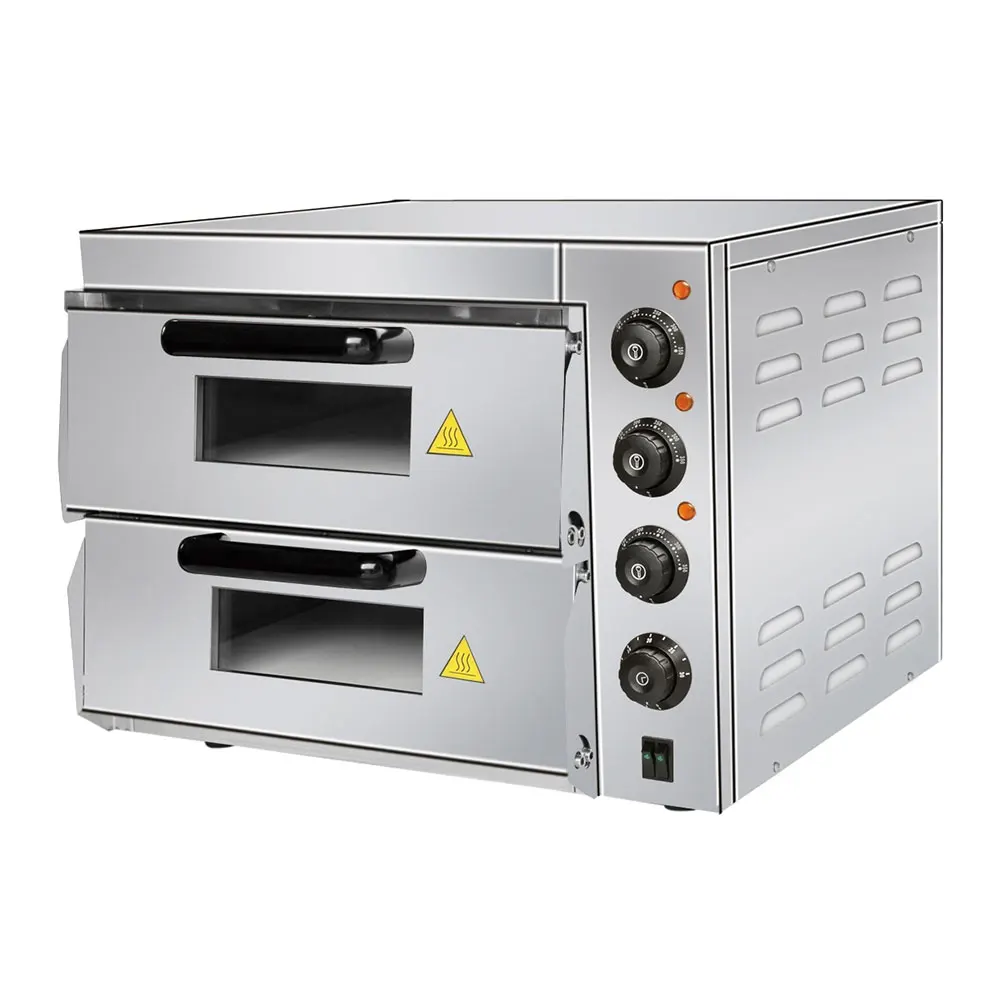 Comercial Horno De Pizza Doble Horno Para Pizza Con Termómetro - Buy Horno  De Pizza Eléctrico De Alta Calidad,Horno De Pizza De Escritorio  Eléctrico-comprar,Horno De Pizza De Escritorio Eléctrico De Alta Calidad