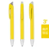 Yellow pole Silver Buckle