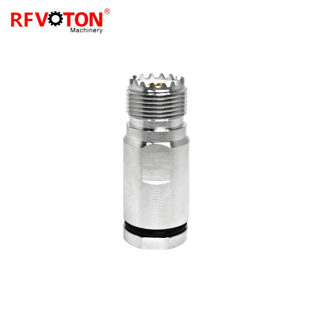RF Connector UHF Female Clamp 5DFB LMR300 Cable with Ternary Alloy