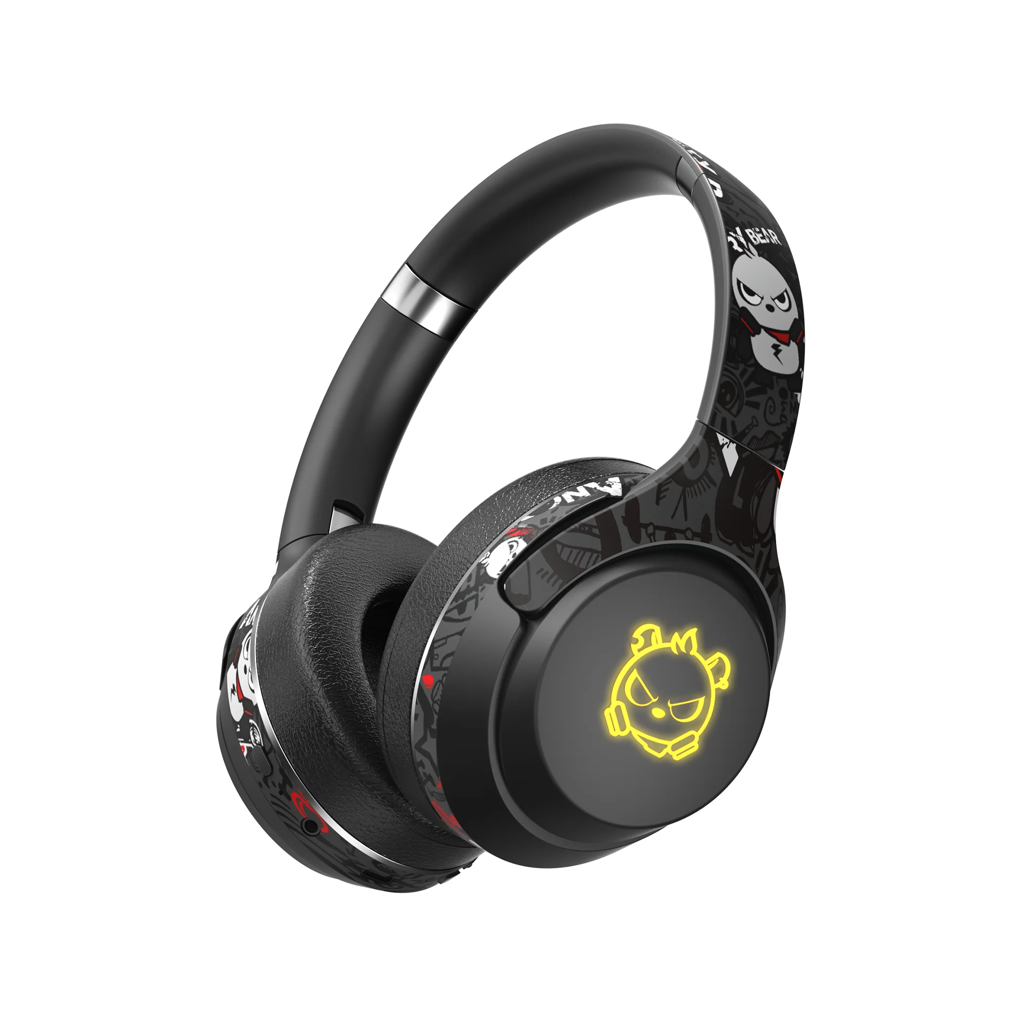 BH20 OEM Brand Sonny  Maxs Headphones  Wireless Noise Cancelling Gaming Over Ear Headphone With Microphone