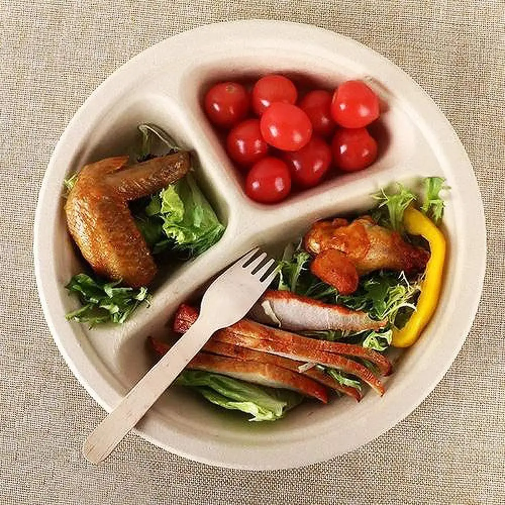 Degradable Sugarcane Bagasse Container Eco Friendly Take Away Clamshell ...