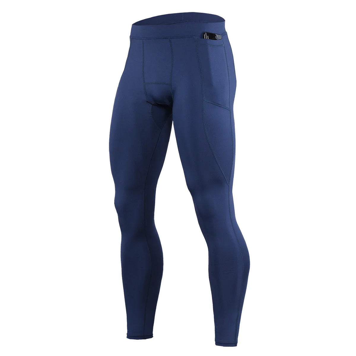 Zomersport Fiess-broek Heren hardloopsport Strakke elastische sneldrogende broek Basketbaltraining Outdoor Bottoming-broek311_voghion.com