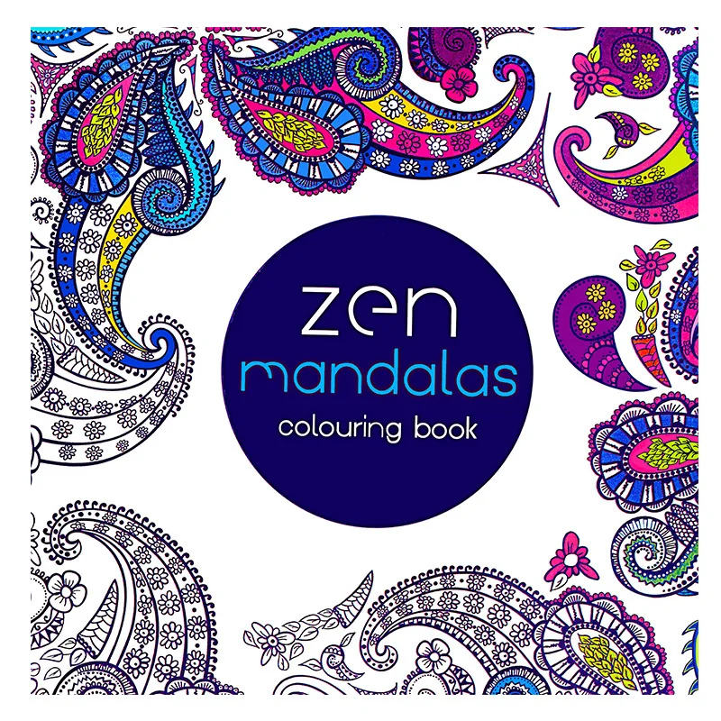 Factory Price Custom Book Printing Service Softcover Mandala Bulk Coloring- Books for Adult - China Bulk Coloring-Books, Coloring-Books