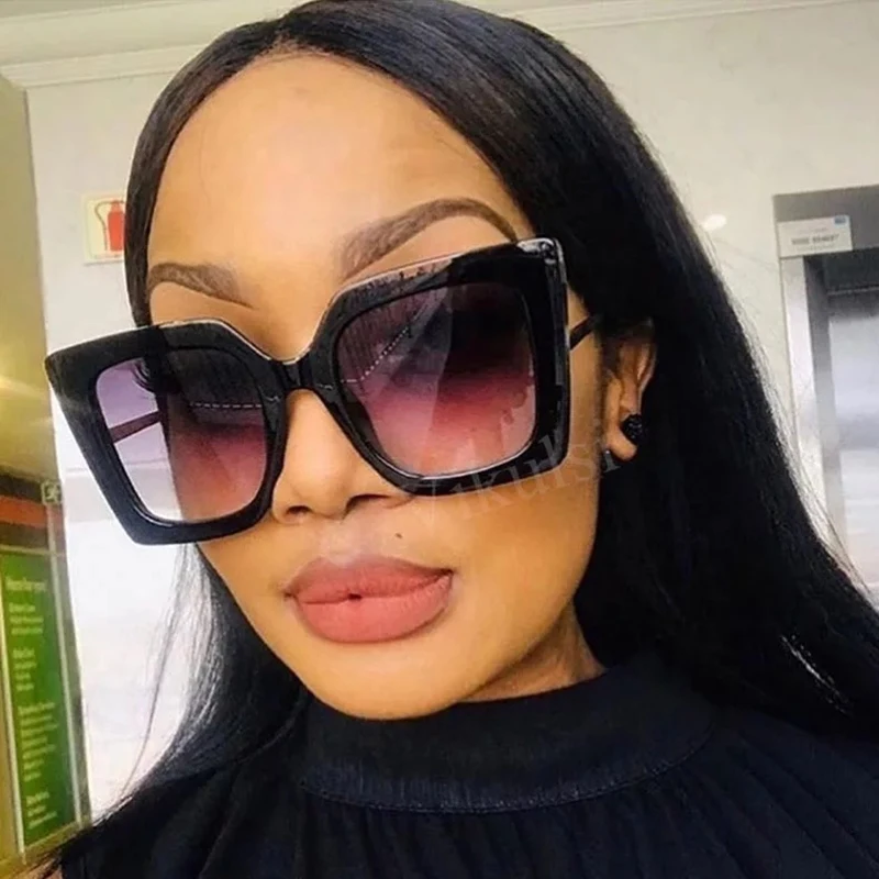 2024 Sunglasses Fashionable: Oversized Square Designer display picture 1