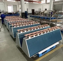 Energy Saving Customized Copper Tube Hydrophilic Fin Heat Exchanger Air Conditioner Condenser Coil