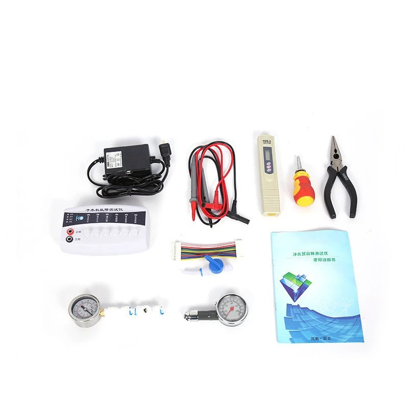 Water Quality Testing Tool Kit Set Water Purifier PH Chlorine Reagent Detection Instrument