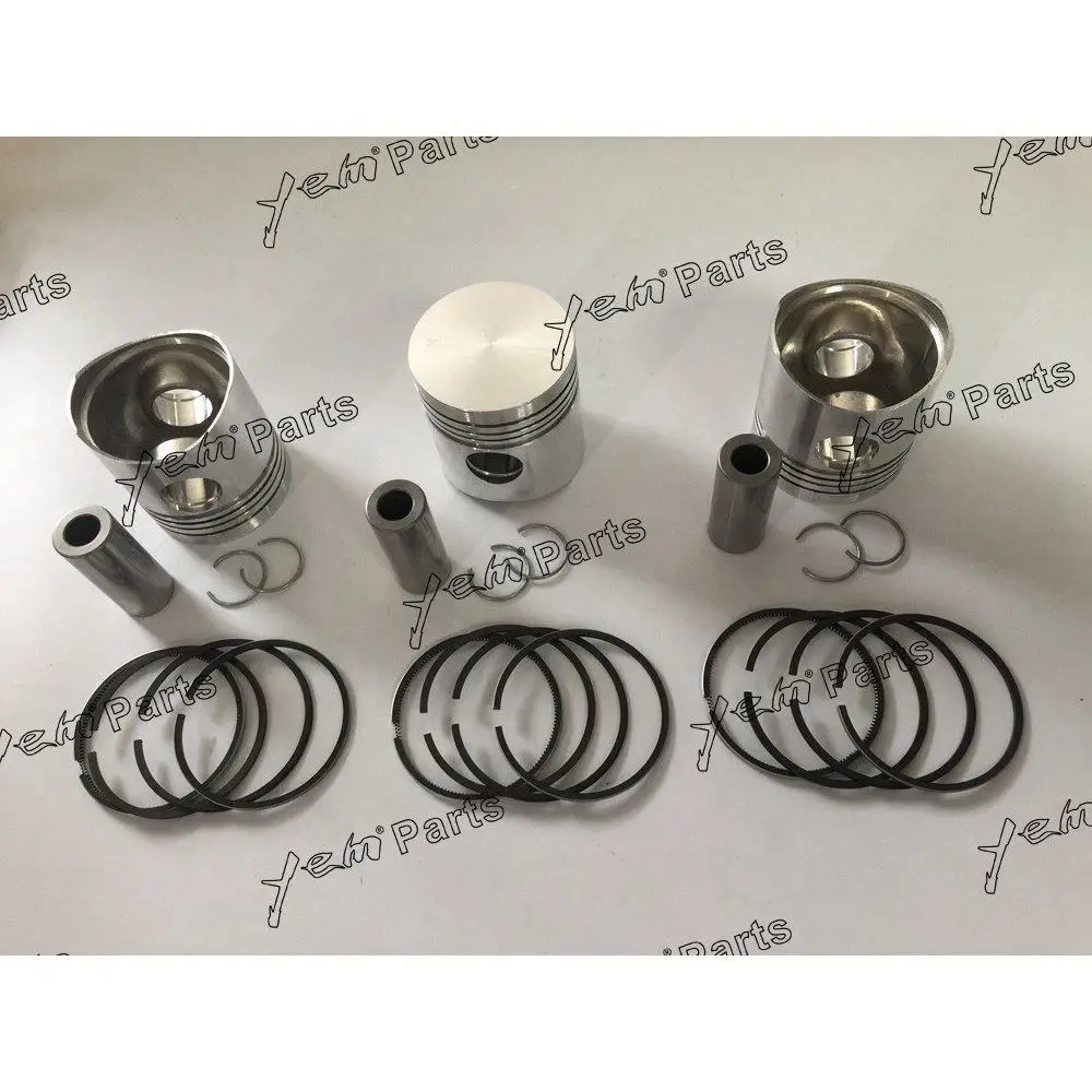 For Yanmar Diesel Engine 3T84 Cylinder Piston Kit With Piston Ring