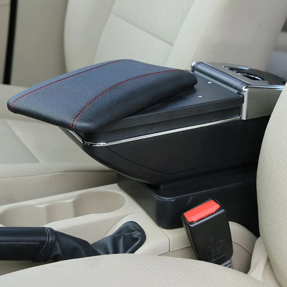 product best style auto car parts  console armrest box with usb interface-6